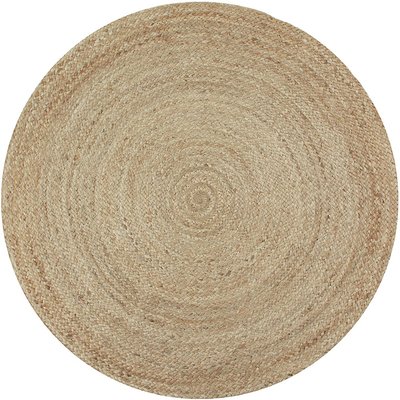 Tapis de salon rond en jute tressé  VEGETAL JUTE THE DECO FACTORY