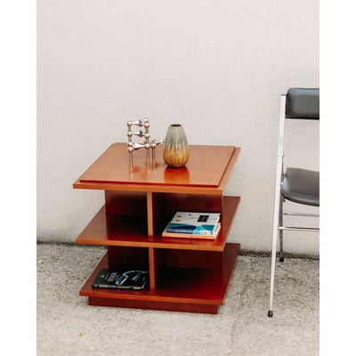 Table basse bibliothèque multifonctionnelle Donna N°1049 - Bon état DEBONGOUT