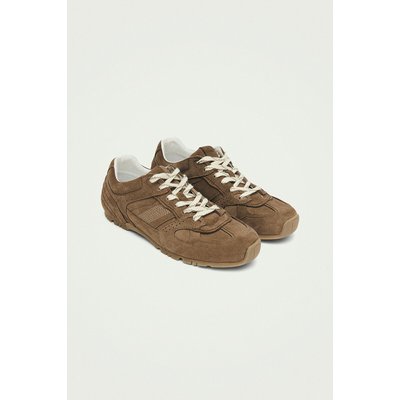 Baskets en cuir suède Tb. 56, double lacets ALOHAS