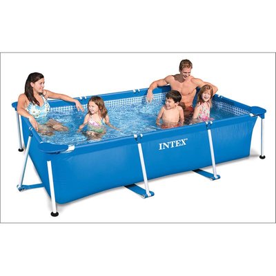 Piscine tubulaire réctangulaire 300 x 200 x 75 cm INTEX