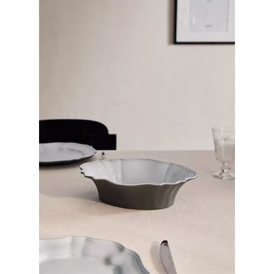 Grand bol en grès recyclé MANGO HOME