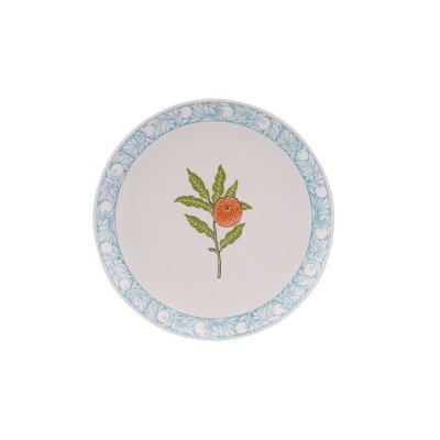 Set of 4 Fruit Melamine Side Plates WILLIAM MORRIS AT HOME