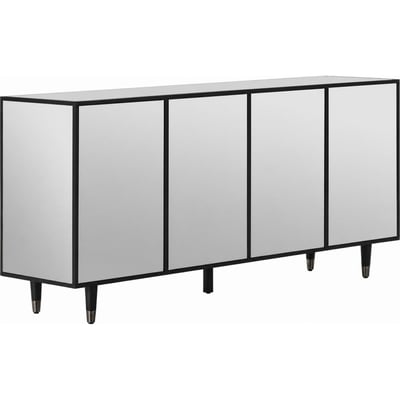 Buffet contemporain à façades miroir RECOLLECTION
