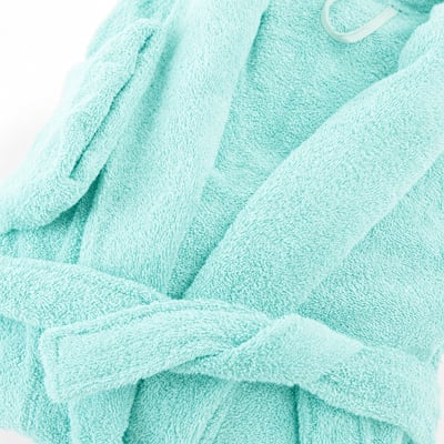 Peignoir coton éponge col chale coton 57 fils éponge PREMIUM LINANDELLE