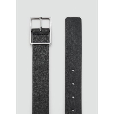 Ceinture cuir grainé MANGO MAN