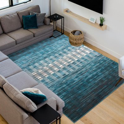 Tapis chambre tissé motif géométrique AF1 GEOFLOU UN AMOUR DE TAPIS