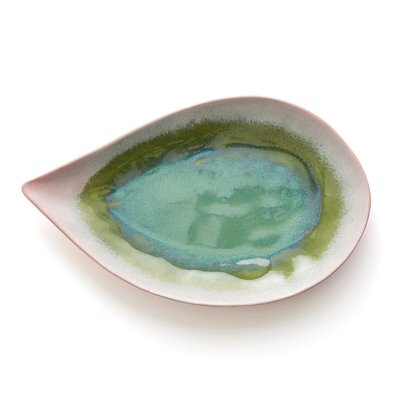 Stilla Reactive Glazed Stoneware Teardrop Dish AM.PM