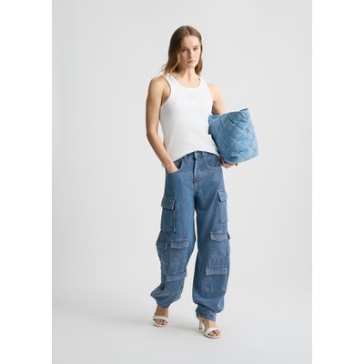 Jean cargo avec strass LIU JO