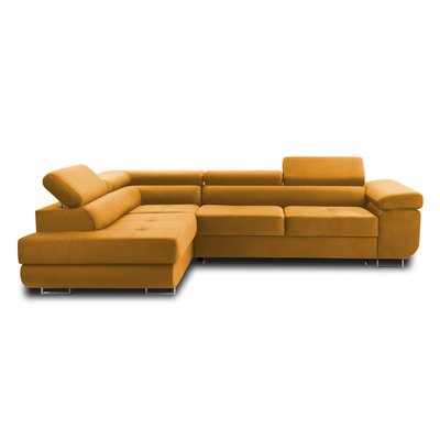 Canapé d'Angle Convertible en Velours 5 places - PABLO LISA DESIGN