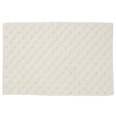 Tapis de bain déco uni en coton BOUDOIR GUY LEVASSEUR