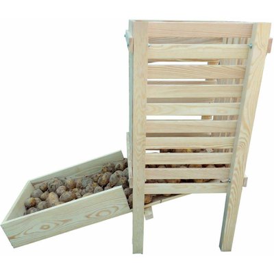 Caisse à pommes de terre en pin Wood JARDINDECO