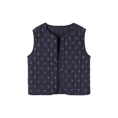 Veste matelassé Imprimé fleurs DENIM FABRIC VERTBAUDET