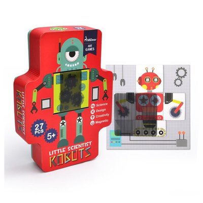 Jeu d'animation 3D robot magnétique MIDEER