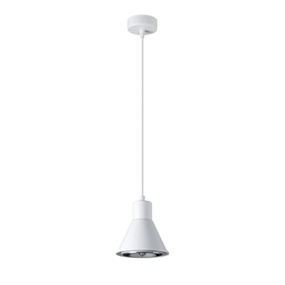 Suspension Acier Blanc ES111 1 Tazila EDEN