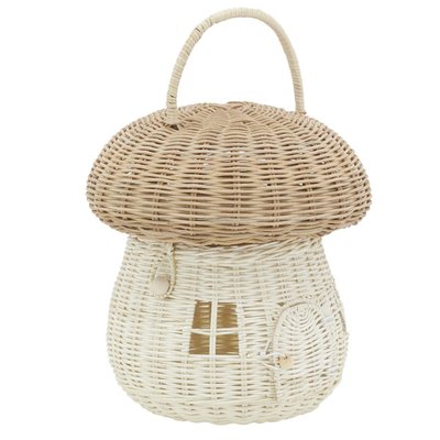 Panier en rotin Maison Champignon AUBRY GASPARD