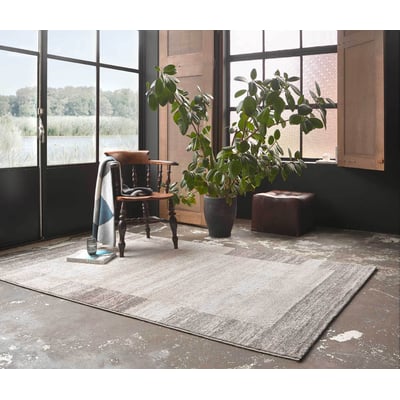 Tapis chiné avec bordures ,  DÉJÀ-VU WECON HOME