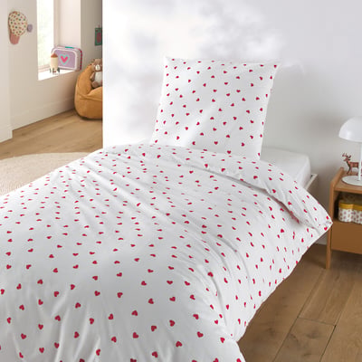 Child's Scacco 50% Recycled Cotton Duvet Cover Set LA REDOUTE INTERIEURS