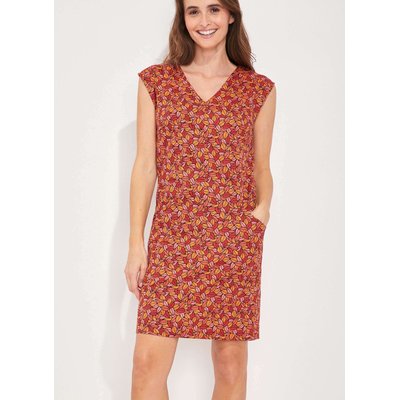 Robe imprimée coton avec poches YANA LA FIANCÉE