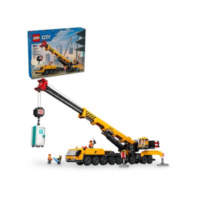 City La grue de chantier mobile jaune LEGO