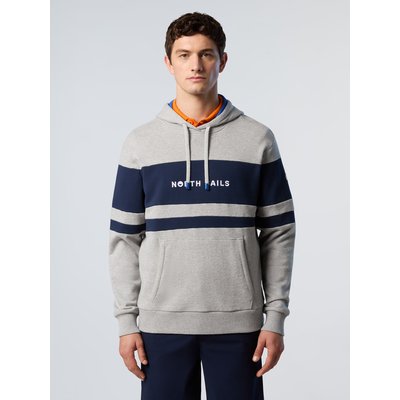 Sweat à capuche avec rayures sur le devant NORTH SAILS