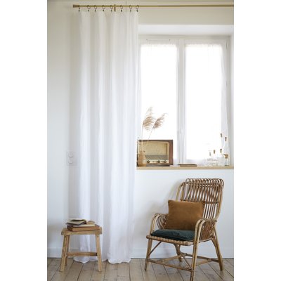 Rideau lin lave Collection Soline EDEN
