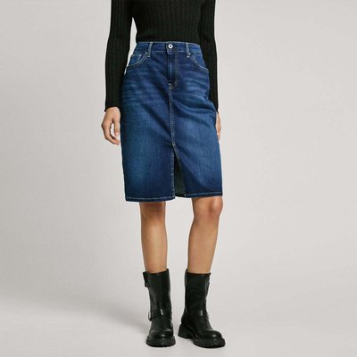 Jupe Midi En Denim PEPE JEANS
