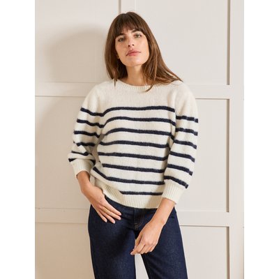 Pull marin mélange kid mohair CYRILLUS