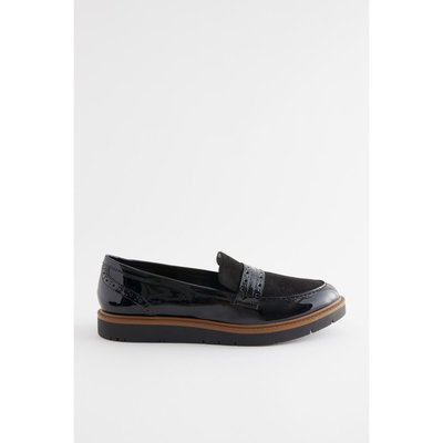 Mocassins richelieu épais - pointure large NEXT