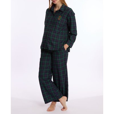 Pyjama de grossesse et d'allaitement Teddy vert CACHE COEUR