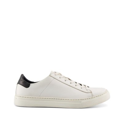Basket blanche semelle marron new arrivals