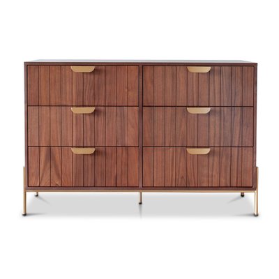 Commode en noyer AURORA PRODUIT INTERIEUR BRUT