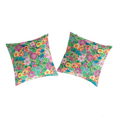 2 Taies d'oreiller 100% coton  LOLA A NAF NAF HOME