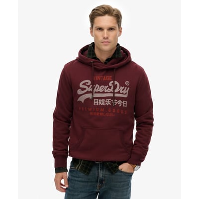 Sweat à capuche Vintage Logo Duo Classic SUPERDRY