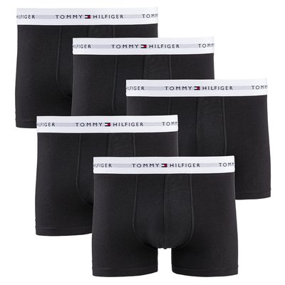Pack of 5 Plain Hipsters TOMMY HILFIGER