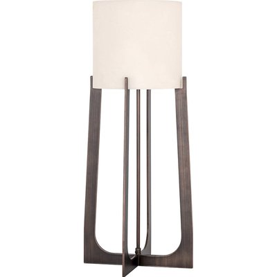 Lampe de table élégante effet bronze et marbre pour salon RECOLLECTION