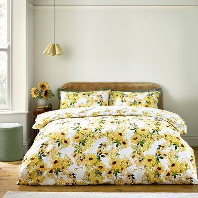 Sunflowers Reversible Duvet Cover Set CATHERINE LANSFIELD