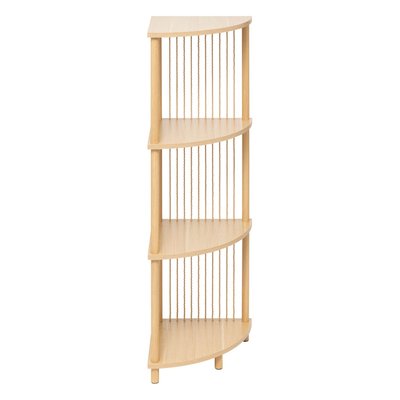 Etagère d'angle 4 niveaux en bois KORD ATMOSPHERA