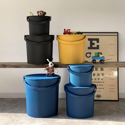 Panier de rangement M seau Omni Outil 10 litres Bleu marine HACHIMAN
