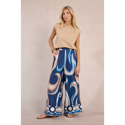 Pantalon large imprimé MOLLY BRACKEN
