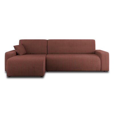 Canapé d'Angle Convertible en Velours côtelé 4 places - ARTEMISA LISA DESIGN