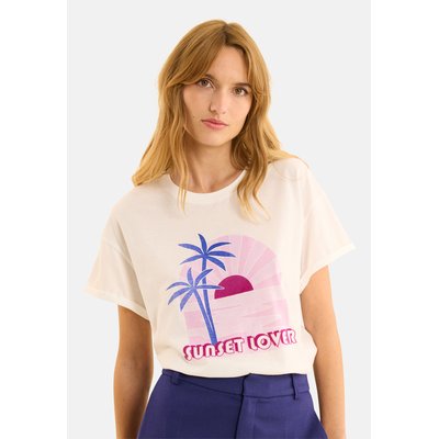 Tee-shirt manches courtes coucher de soleil ICODE