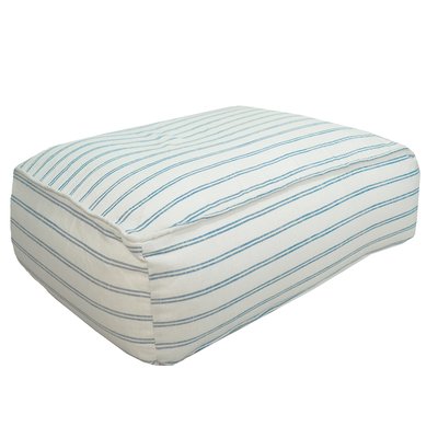 Coussin de sol, repose pieds déhoussable en lin MX HOME