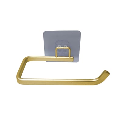 Porte-papier WC adhésif en aluminium sans perçage DOUCEUR D'INTÉRIEUR