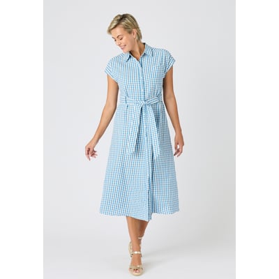 Robe-chemise tissu gaufré DAMART