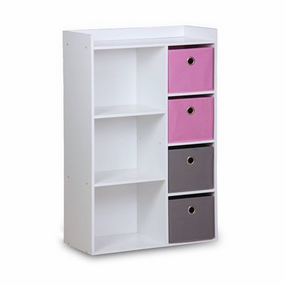 Meuble rangement enfant 4 paniers CAMILLE SWEEEK
