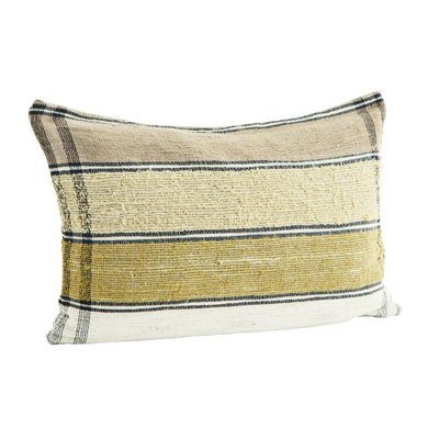 Housse de coussin soie lin recyclé MADAM STOLTZ