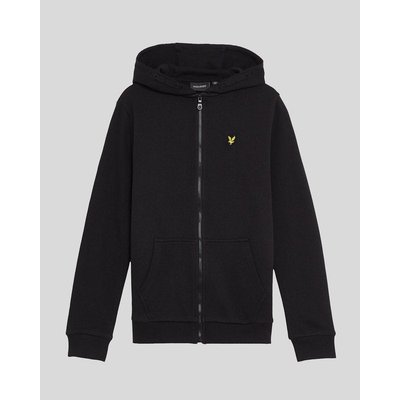 Sweat à capuche zippé en coton loopback LYLE & SCOTT