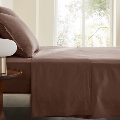 Drap plat en percale de coton lavé, Sabbal AM.PM