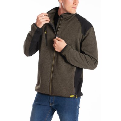 Sweat zippé à col montant normé RICHIE RICA LEWIS