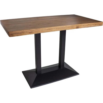 Table bistrot double pied 110 x 60 x 75 cm ANTIC LINE CRÉATIONS